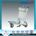 High Quality Hand Brake Aluminum Alloy Luggage Trolley For Airport